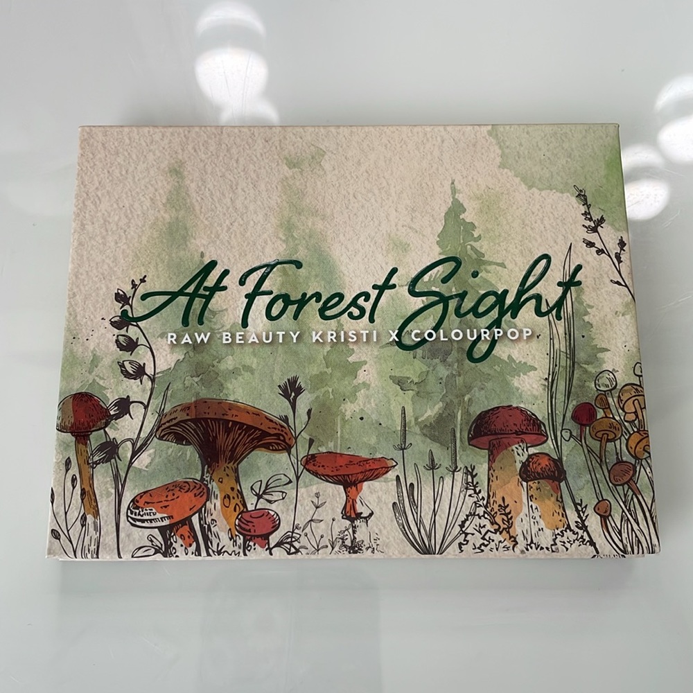 Raw Beauty Kristi X Colourpop At Forest Sight Eyeshadow Palette